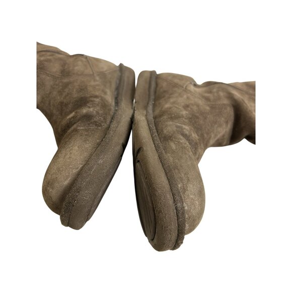 UGG Australia Size 8 “1895 Retro” Cargo Tall Zip Brown Boots Womens shearling - Picture 8 of 16